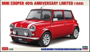 KIT MODELLINO AUTO STATICO HASEGAWA MINI COOPER 40 1999 MODELLISMO SCALA 1:24 - Foto 1 di 5