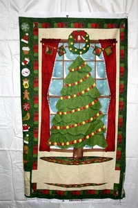 PANEL CALENDARIO ADVIENTO ÁRBOL JENGIBRE DE WILMINGTON - TELA 100% ALGODÓN - Imagen 1 de 9