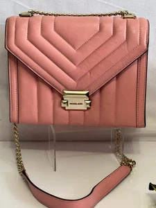 Bolso Bandolera de Cuero Michael Kors Whitney Grande de Hombro en Clavel - Imagen 1 de 16