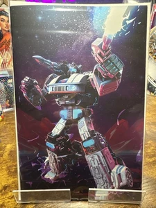 TRANSFORMERS 23 BARENDS 616 80s Retro SPOT FOIL Virgin Variant B LTD 750 JAZZ - Picture 1 of 2