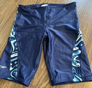 Pantaloncini da bagno uomo Speedo blu navy per bici taglia 36 - Foto 1 di 7