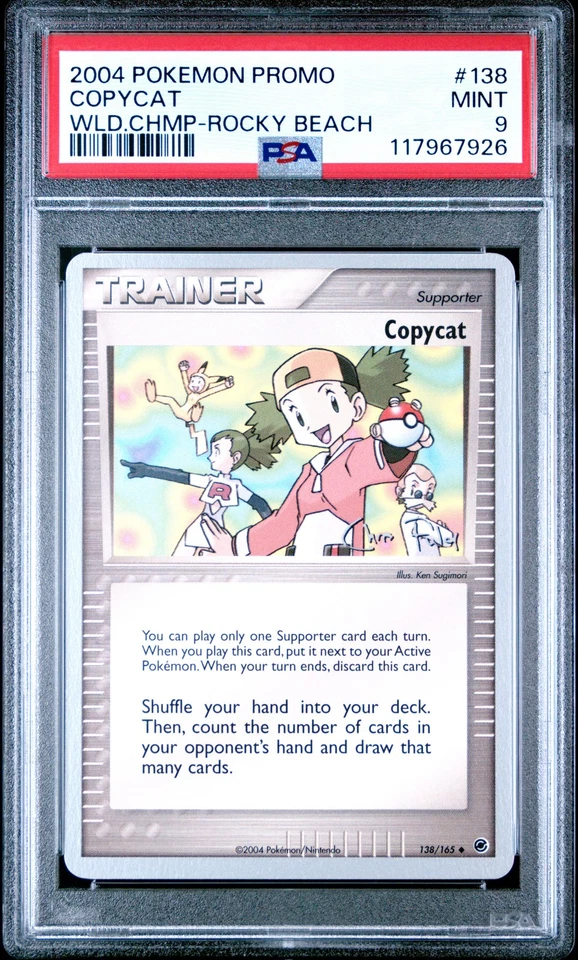 Pokemon World Championships Promo 138 Copycat Rocky Beach PSA 9 MINT - Image 1 of 1