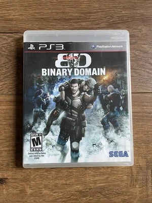 Binary Domain (Sony PlayStation 3, 2012) PS3 - No Manual Tested Fast Ship! - Image 1 of 4