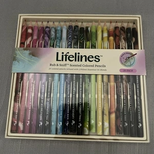 Lápices de colores perfumados Lifelines Rub & Sniff infundidos con mezclas de aceites esenciales - Imagen 1 de 2