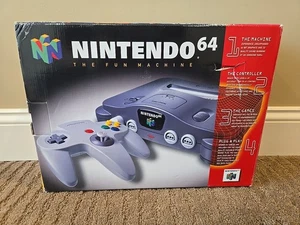 Nintendo 64 N64 Console System CIB Complete In Box  - Picture 1 of 8