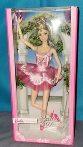 Barbie Signature Ballet Wishes Doll, Approx. 12-in Wearing Tutu, Pointe Shoes an - Picture 1 of 8