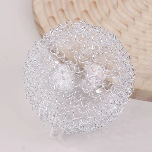 G4 Wire Light Shade Globe Aluminum Wire Glass Lamp Shade Replacement For G4 Lamp - Picture 1 of 10