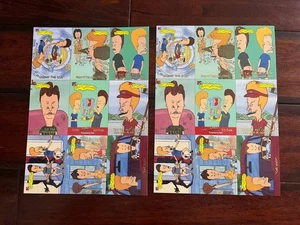 (2) 1994 Fleer MTV's Beavis and Butt-Head Uncut 9 Card Promo Sheets ***MINT*** - Picture 1 of 2