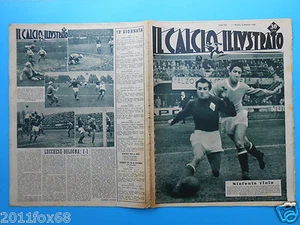 1949 il calcio illustrato 1 fiorentina lazio lucchese bologna galassi remondini - Picture 1 of 1