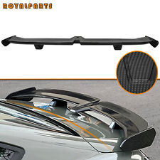 55" Universal Sedan Rear Trunk Spoiler Wing Carbon Fiber PRO Style W/ Adhesive