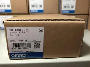 Omron CJ1W-EIP21 CJ1WEIP21 Ethernet Module In Box FEDEX DHL Expedited Shipping - Picture 1 of 2