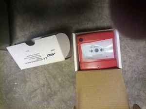 Disparadores Manual para Alarma Fuego Rojo Adcf 10202 Doble Contacto Con Pasiva - Imagen 1 de 1
