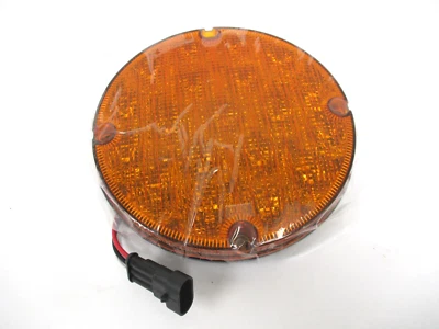 4067254C1 NUEVO OEM INTERNACIONAL ÁMBAR LED 7" BUS LUZ DELANTERA DE GIRO Y ESTACIONAMIENTO  Foto 1 de 4