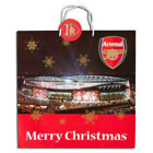 ARSENAL F.C OFFICIAL PRODUCT GIFT BAG CHRISTMAS STADIUM PICTURE SNOWFLAKES
