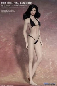 TBLeague 1/6 Female M Bust Seamless PALE Body Steel Skeleton PHICEN S16A - Picture 1 of 1