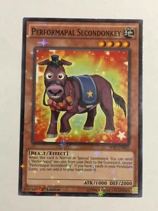 Yugioh card SP17-EN025 1st Edition Starfoil Performapal Secondonkey Near Mint - Picture 1 of 2