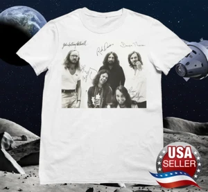 Supertramp Band Signature For Fans T-Shirt weiß Baumwolle - Bild 1 von 3