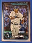 2024 Topps Series 1 Dominic Canzone RC Rookie Card #195 Seattle Mariners MLB