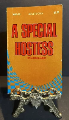 “A Special Hostess” Jackson Aubry Vintage Sleaze Smut Erotica Paperback 1969 - Image 1 of 4