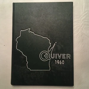 1960 Oshkosh College Yearbook, Annual,  Quiver, Oshkosh, Wisconsin - Picture 1 of 5