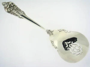 WALLACE SILVER Flat Server Grande Baroque (Sterling,1941) - Picture 1 of 1
