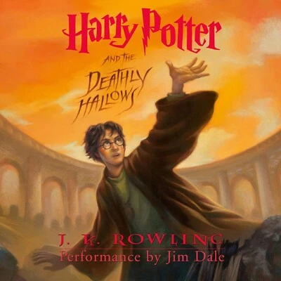 Harry Potter and the Deathly Hallows CD Audiobook Unabridged 17 Discs Foto 1 de 3