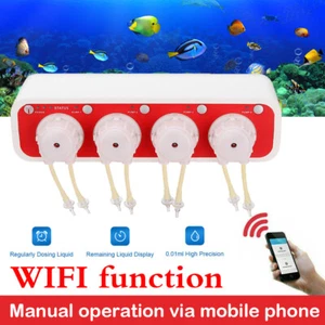 JEBAO WiFi Automatic Aquarium Dosing Pump Doser 3.4 Remote Control Programmable - Picture 1 of 12