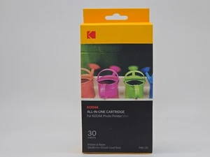 KODAK All-in-One Mini Cartridge 30 Sheets Mini Photo Ribbon Paper, PMC-30 - Picture 1 of 4