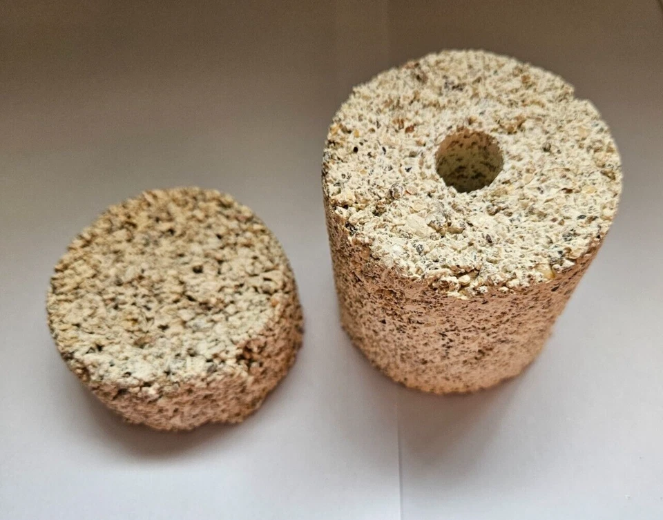 1x Nobby Vogel Mineralblock grob 7cm - Gr. L Pickstein Schnabelpflege Vögel - Bild 1 von 1