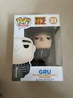Funko Pop Despicable Me 2 Gru #33 Vaulted Retired Excellent Condition Mint