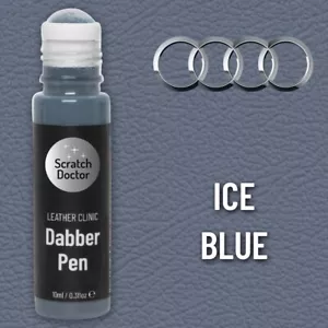 Leather Repair Pen for AUDI ICE BLUE. Repair scratches, scuffs & marks. - Picture 1 of 8