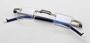 DE STIJL HOLLAND 1924 Vintage Brille Mod Peter 1501 Crazy Viereck Lesen Herren - Picture 1 of 7