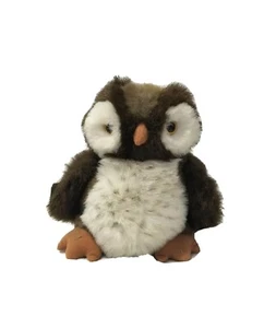 Princess Soft Toys 10" Barn Hooter Owl Plush Stuffed Animal Made Korea W Tags - Picture 1 of 9