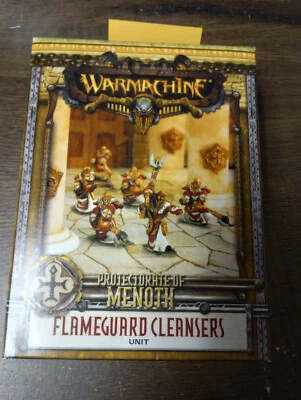 Warmachine protectorate of Menoth flameguard cleasers unit box set NEW - Image 1 of 2