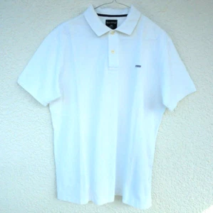 Marc O'Polo Poloshirt Herren Polohemd Pique Shirt Polokragen weiß L 50 Baumwolle - Bild 1 von 8