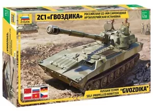 Obús autopropulsado ruso de 122 mm Gwozdika 3660 Zvezda 1:35 ¡NUEVO 2024!! - Imagen 1 de 1
