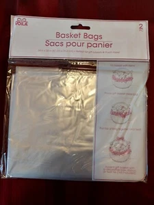 Gift Basket Bags 2 in each pack large 24x30 inch 9 packs new ! By Voila.. - Picture 1 of 4