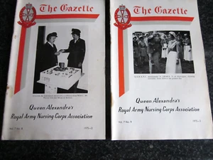 1975 QARANC Queen Alexandras Royal Army Nursing Corps 2 Magazines - Picture 1 of 3