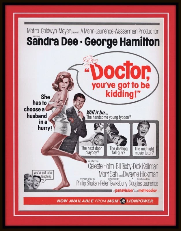 Publicidad original 1967 Doctor You've Got to Be Kidding 11x14 enmarcada S Dee Foto 1 de 1