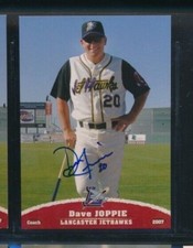 2007 Lancaster Jethawks Grandstand #15 Dave Joppie signed auto autograph swsw6