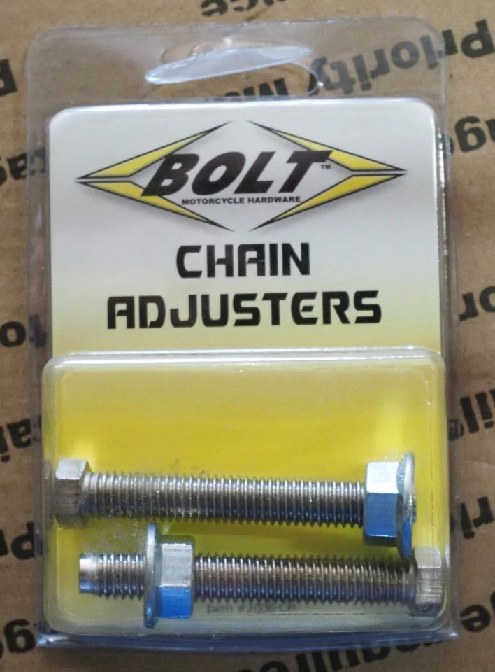 Chain Adjuster Nut and Bolt Assembly Bolt 2006-CH Replacement Bolts Washers BX40 - Image 1 of 1