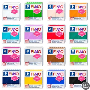 Staedtler Fimo Soft Polymer Modelling Clay 57g Blocks, Choose Your Colours 25+  - Bild 1 von 29