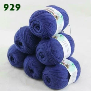 Sale Lot of 6 balls x 50g LACE Soft Acrylic Wool Cashmere hand knitting Yarn 929 - Picture 1 of 4
