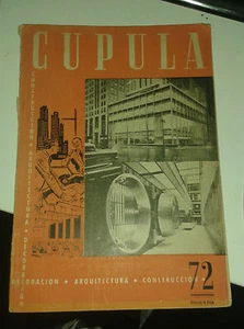 CUPULA. Revista de construccion. N° 72. Octubre 1955. - Picture 1 of 1