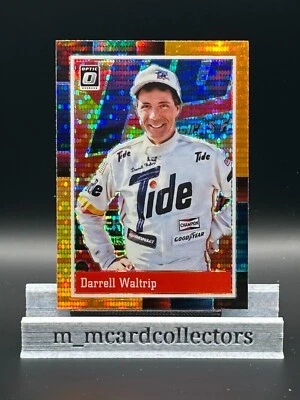2021 Panini Donruss Optic Retro Orange Pulsar Prizm #65 Darrell Waltrip Nascar - Image 1 of 2