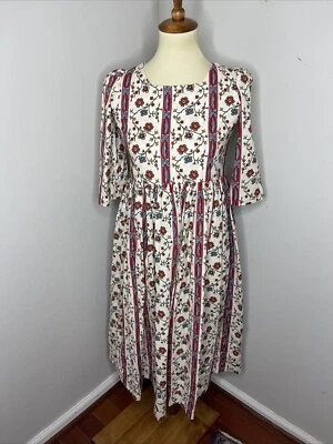 Vestido de baile floral colonial Williamsburg talla niñas 7/8 Foto 1 de 4