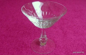 Cristal Tiffin (Silhouette Clear Stem #17477) 4 1/2" CHAMPÁN(s) Excelente (5 disponibles) - Imagen 1 de 4