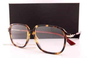 Brand New Christian Dior Eyeglass Frames Essence/19 SCL Yellow Havana For Women - Picture 1 of 5