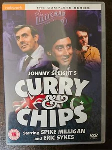 Curry & Chips Complete Series DVD NEAR MINT disc PAL Region 2 - Imagen 1 de 3