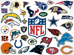 Sports Coverage NFL MVP Football Window Valance, 50” x 15” Choose One - Picture 1 of 15